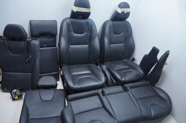 Комплект сиденье диван передний задний кожа салон Volvo XC60 рестайлинг, фото 4