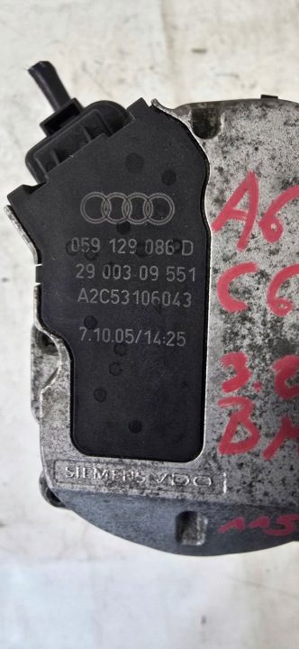 AUDI A6 C6 3.0 TDI BMK АКТУАТОР КОЛЛЕКТОРА 059129086D A2C53106043, фото 2