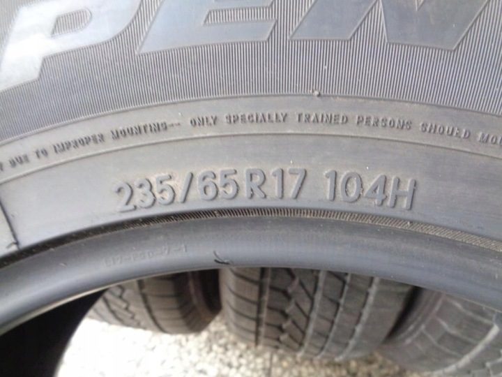 Шина зимняя Toyo Open Country W/T 235/65R17 104 H сцепление на снегу (3PMSF) + Toyo Open Country W/T 235/65R17 108 В (3PMSF), фото 13
