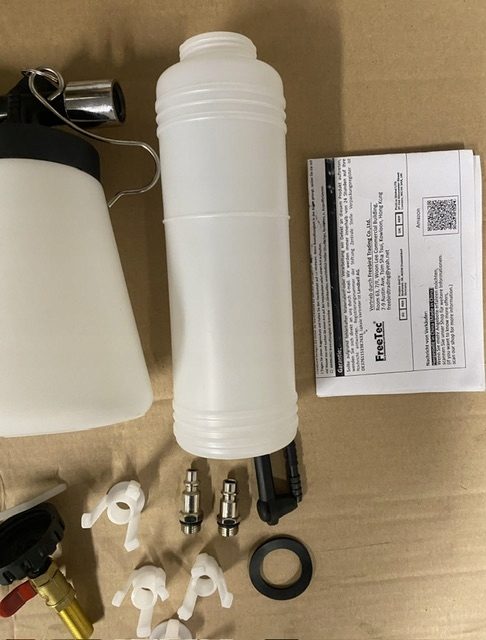 КОМПЛЕКТ ПНЕВМАТИЧЕСКИЙ ДЛЯ ВЕНТИЛЯЦИИ СИСТЕМЫ ТОРМОЗНОЙ 750ml 90-120PSI, фото 10