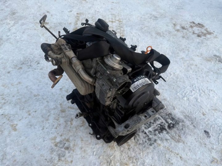 ДВИГАТЕЛЬ С POMPOWTRYSKAMI 1.9TDI BXE AUDI A3 8P GOLF V OCTAVIA TOURAN 03-13 R, фото 2