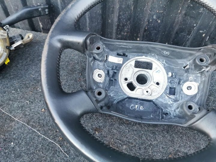 РУЛЬ CZTERORAMIENNA КОЖАНЫЙ ЧЕРНЫЙ AUDI A6 C5 97-05r, фото 4