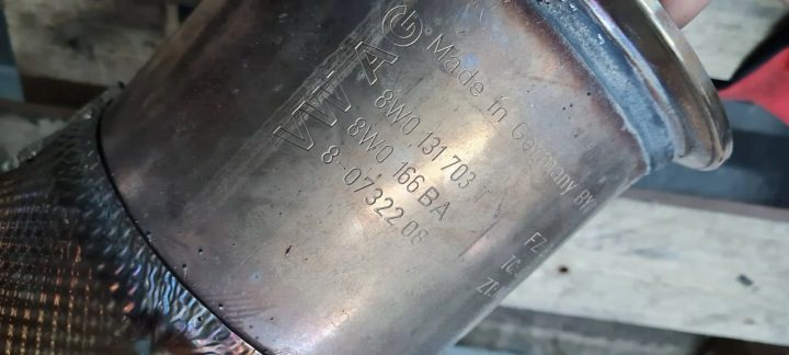 S5 8W рестайлинг катализатор фильтр DPF 3.0 TFSI 8W0131703T S4 B9 8W, фото 3