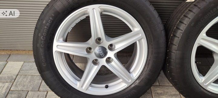 Диски Колеса Летние Audi A4 B8 B9 A6 C6 205/60 R16 92W Continental КАК НОВЫЕ, фото 3