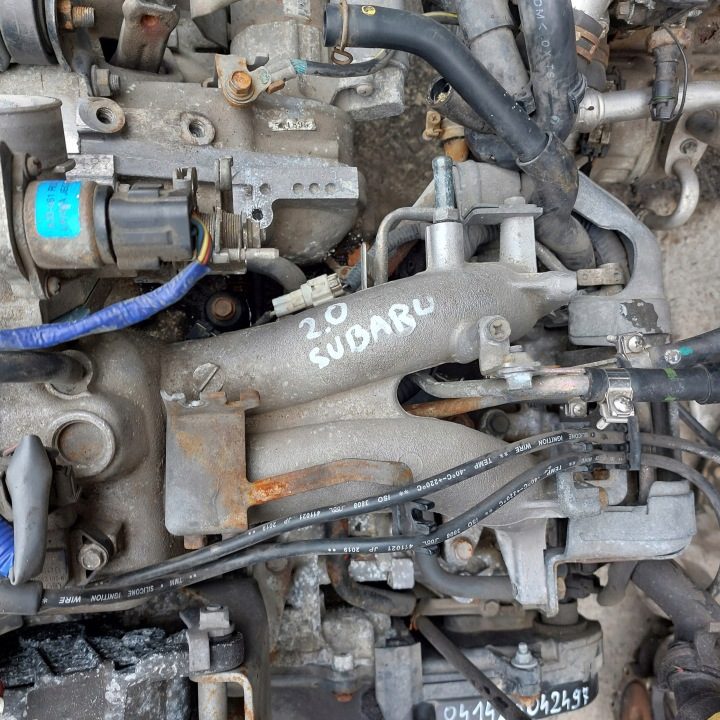 SUBARU IMPREZA 2,0B ДВИГАТЕЛЬ БЕЗ НАВЕСНОГО ЛОНГБЛОК КОД ДВИГАТЕЛЯ EJ201, фото 2