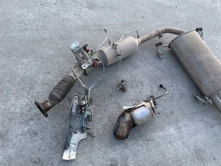 DPF FAP катализатор 2.2 HDI Euro 5 зонд Citroen Jumper III 11-16 год, фото 2