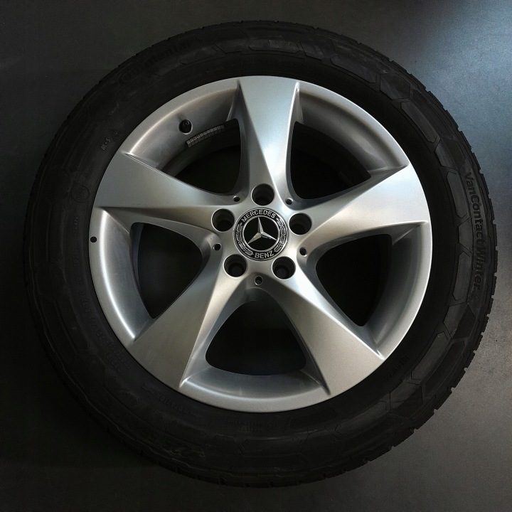 4× Литой диск Mercedes-Benz OE Vito W447 7.0" x 17" 5x112 ET 51, фото 4