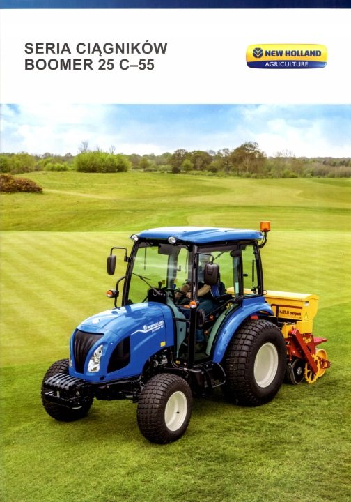 ПРОСПЕКТ NEW HOLLAND. СЕРИЯ BOOMER 25 C-55. ТРАКТОРЫ СЕЛЬСКОХОЗЯЙСТВЕННЫЕ, фото 1