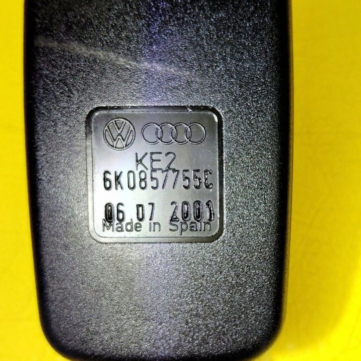 ЗАМОК РЕМНЯ БЕЗОПАСНОСТИ ПРАВЫЙ ПЕРЕДНИЙ SEAT IBIZA II (6k) 6K0857755 NR1526, фото 7