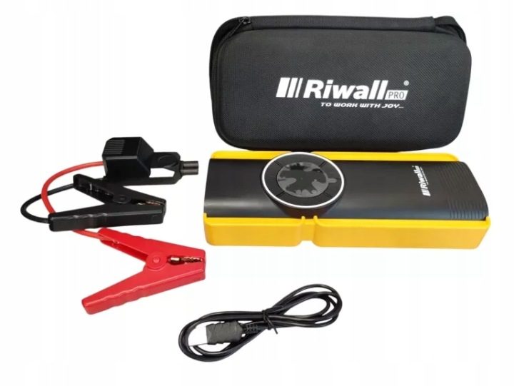 Комплект пусковой Riwall Pro Jump Стартер 12 В MAXPOWER TOOL 6W1, фото 1