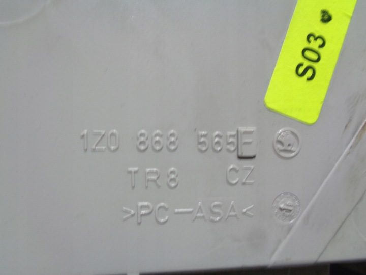 SKODA БАРДАЧОК НА ОЧКИ 1Z0868565F, фото 3