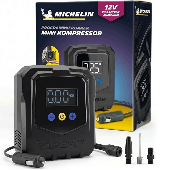 Компрессор автомобильный MICHELIN AIR Power Easy 61011 12V 8,3 бар, фото 1