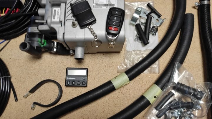 Webasto дизель HYUNDAI H1 II (от 2008 г.) ПУЛЬТ+ панель приборов 5 кВт 12V, ANALOG!, фото 9