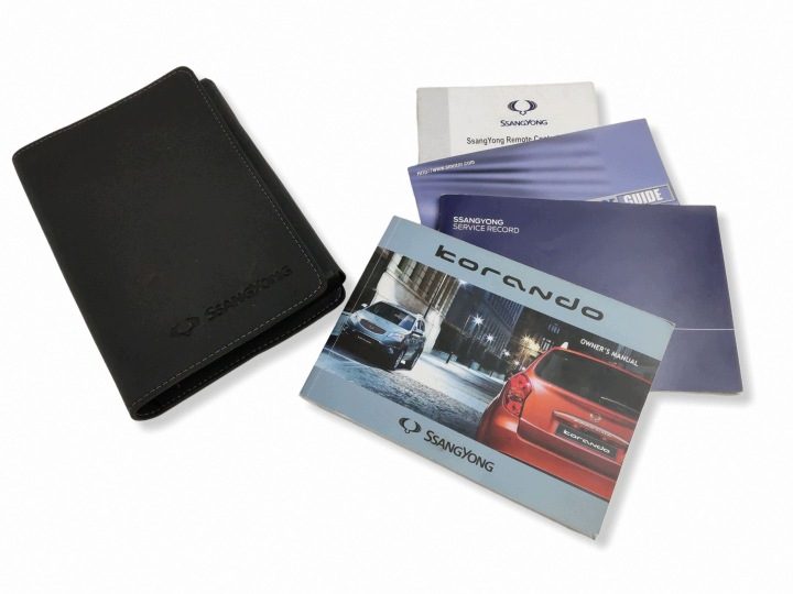 2013 SsangYong Korando Инструкция по эксплуатации НА, фото 1