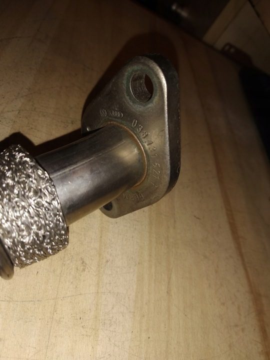 SEAT VW 1,9TDI ТРУБКА EGR 038131521F, фото 6