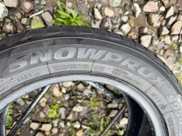2× Шина зимняя Toyo Snowprox S954 205/55R16 91 H сцепление на снегу (3PMSF), защита диска, фото 7