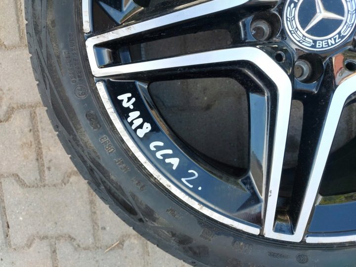 MERCEDES W177 Колесо алюминиевое диск Conitnental EcoContact6 225/45R18, фото 2
