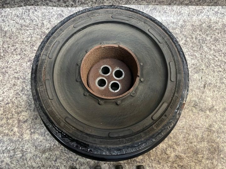Шкив вала колебаний болта BMW X6 E71 40d N57 X5 E70 F01 F10 F07 Оригинал, фото 2