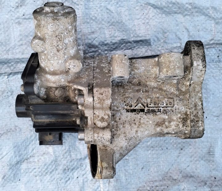 Клапан EGR Citroen C5 III X7 2.2 HDI 9656911780 70057805, фото 3