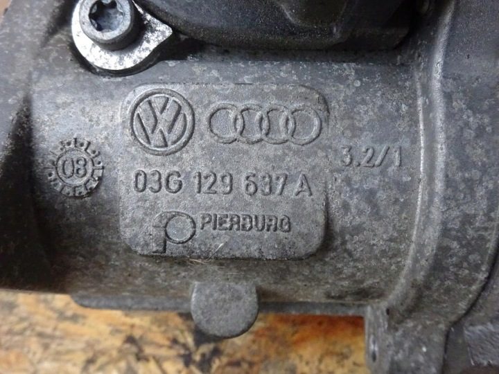 AUDI A3 8P 1.9 TDI BLS 105 л.с. КОЛЛЕКТОР КЛАПАН ДРОССЕЛЬНАЯ ЗАСЛОНКА EGR, фото 7