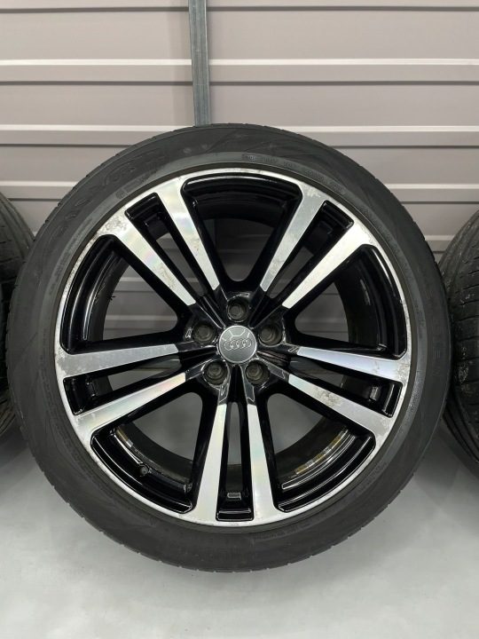 Диски колеса шины лето 265/40/20 4M0601025H 9Jx20 ET33 5x112 Audi Q7 Q8 A8, фото 4