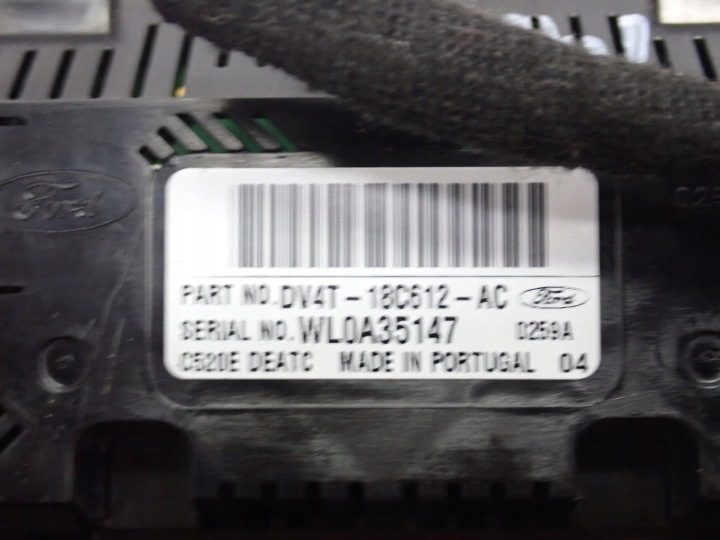 Блок управления печкой кондиционера европа DV4T-18C612-AC Ford Kuga II MK2 14 г., фото 3