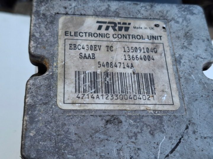 SAAB 9-3 II 1,9 2,0 НАСОС ABS 12801328 13664004, фото 6