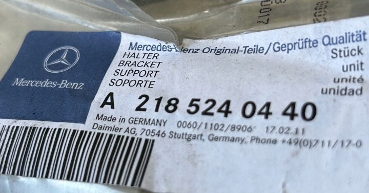 КРОНШТЕЙН ТРУБОК ВОЗДУХА MERCEDES A2185240440, фото 4