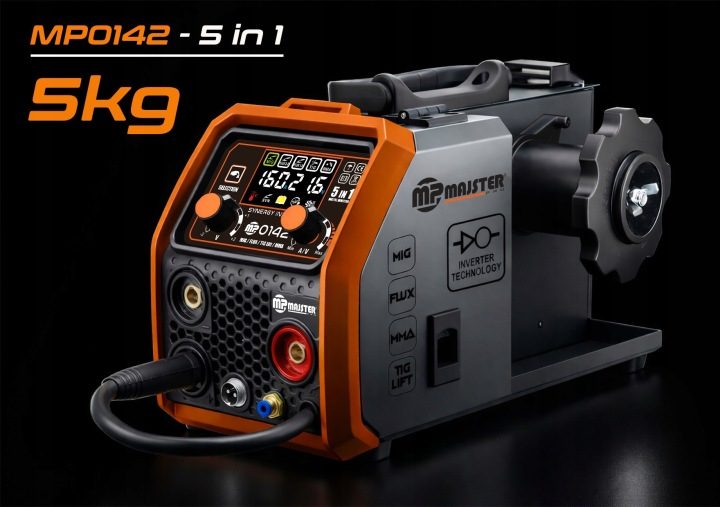 Сварочный инвертор ПОЛУАВТОМАТ IGBT FLUX MIG MAG MMA Majster MP0142 Pro 5 кг, фото 3