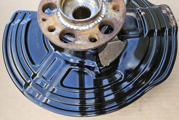 Правый передний поворотный кулак со ступицей Mercedes W117 W176 W246 A2464210820, фото 4