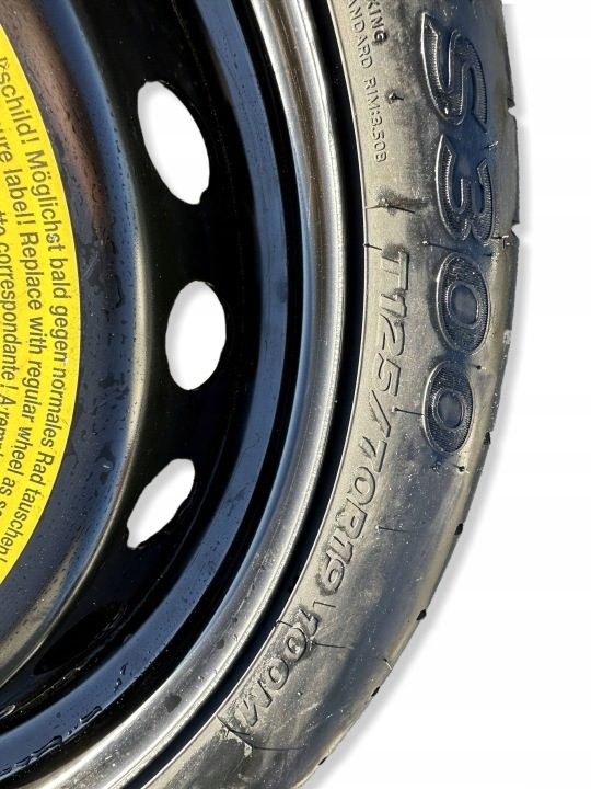 AUDI A4 B9 A5 F5 ДОКАТКА ЗАПАСНАЯ 125/70 R19 8W0601027, фото 6