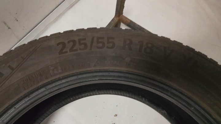Шина всесезонная Continental AllSeasonContact 2 225/55R18 102 В для АКПП электрического (EV), сцепление на снегу (3PMSF), усилитель (XL), фото 3