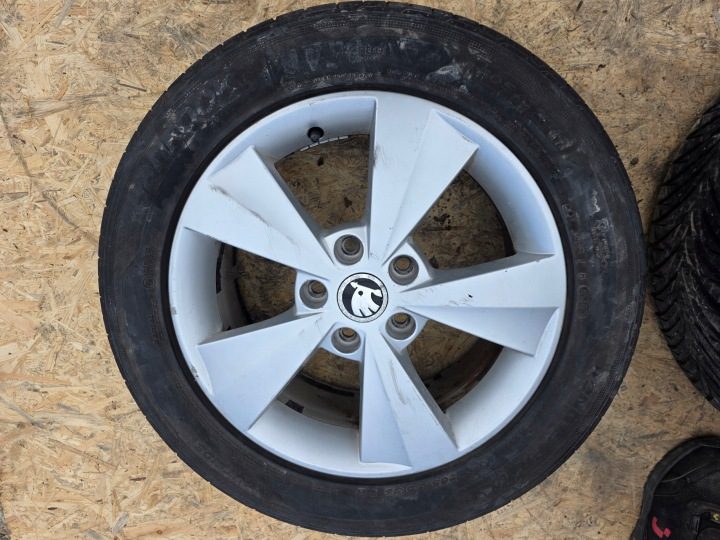 Литой диск Skoda OE OCTAVIA III 6.5" x 16" 5x112 ET 46, фото 2