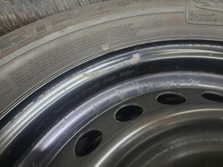 4× Штампованный диск NISSAN QASHQAI 6.5" x 16" 5x114.3 ET 40, фото 8