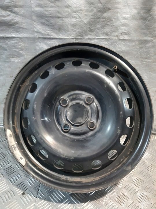 Штампованный диск Volkswagen OE 1S0.601.027 G/J 1S0601027G/J 1S0601027 G/J 5.0" x 14" 4x100 ET 35, фото 1