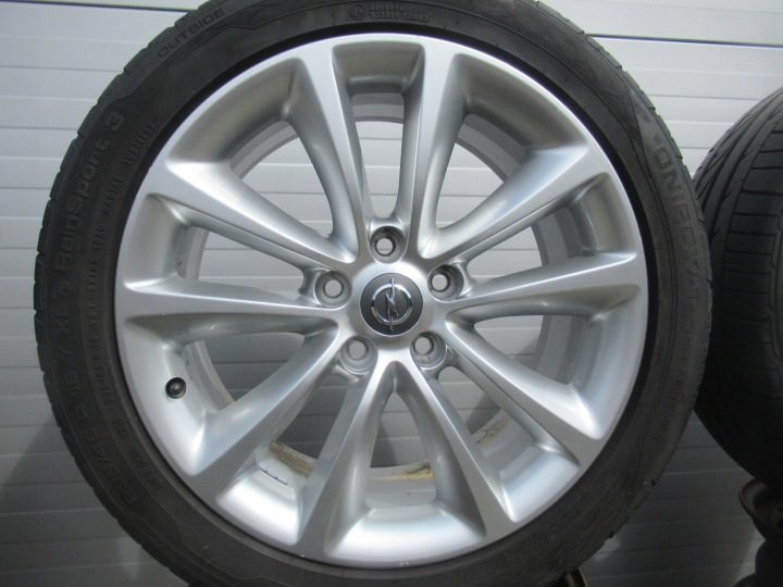 Alu+opony лето R18 Opel Astra j,zafira c,cascada,ampera 5x115, фото 4