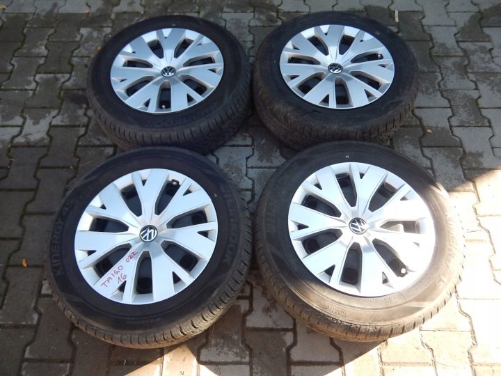 КОЛЕСА ДИСКИ ШИНЫ VW TAIGO 205/60/16 ВСЕСЕЗОННЫЕ, фото 1
