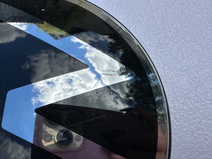 ЭМБЛЕМА ЗНАЧОК ПЕРЕДНИЙ 5NA853601M VW TIGUAN II РЕСТАЙЛИНГ, фото 2