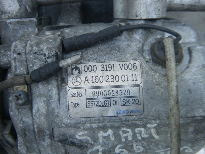 КОМПРЕССОР КОНДИЦИОНЕРА A1602300111 SMART, фото 5