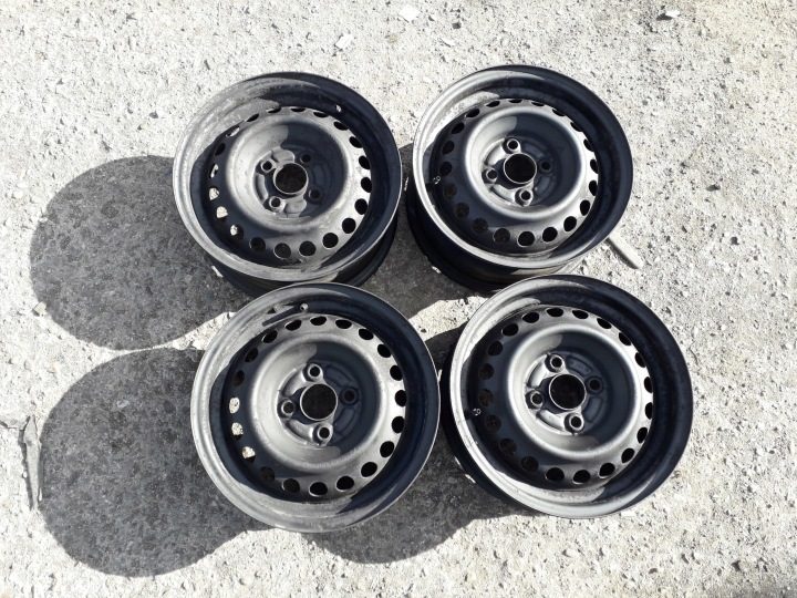 4× Штампованный диск Kia OE 0 5.5" x 14" 4x100 ET 43, фото 2