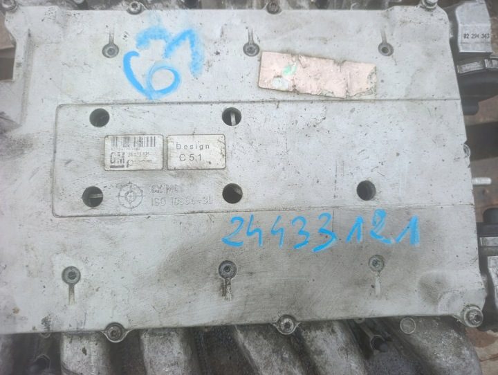 Коллектор впускной воздуха Opel Vectra C 3.2 V6 24433121, фото 10