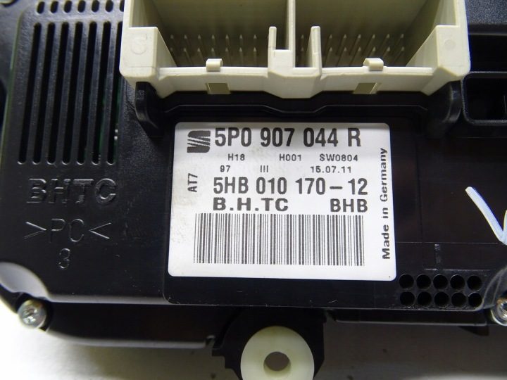 БЛОК УПРАВЛЕНИЯ ПЕЧКОЙ КОНДИЦИОНЕРА 5P0907044R SEAT LEON II РЕСТАЙЛИНГ 09-12r, фото 6