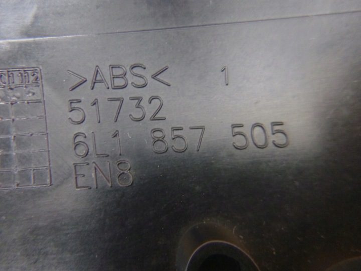 SEAT IBIZA III 6L РЕСТАЙЛИНГ 06-08 ЗАГЛУШКА OBD 6l1857505 (E), фото 3