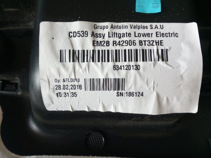 ОБИВКА ОБШИВКА КРЫШКИ FORD S-MAX MK2 EM2B-R42906 ОРИГ.*, фото 9