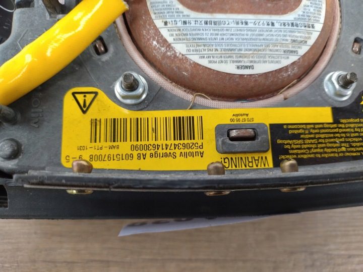 SAAB 95 9-5 98-04 ГОД ПОДУШКА РУЛЯ AIRBAG ВОДИТЕЛЯ K69/038, фото 3