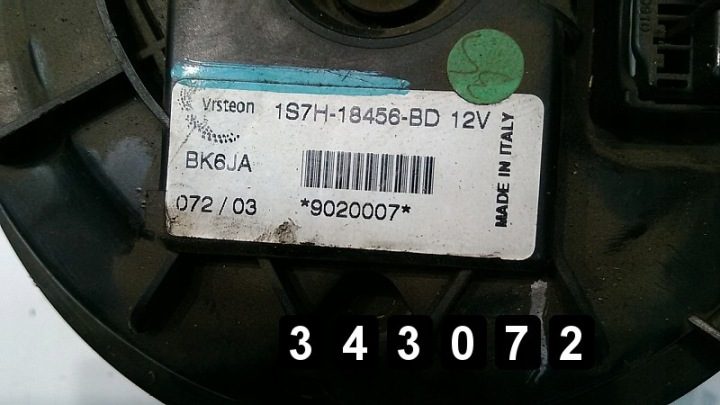 2003 Jaguar X-Type Вентилятор моторчика вентилятора печки BK6JA, фото 4