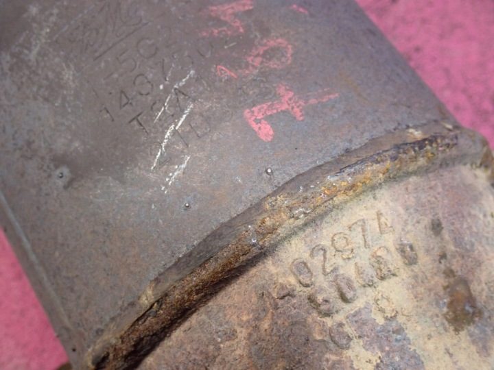 Ford Fiesta VI MK6 1,25 катализатор 4S615G232LA 4S61-5G232-LA, фото 7