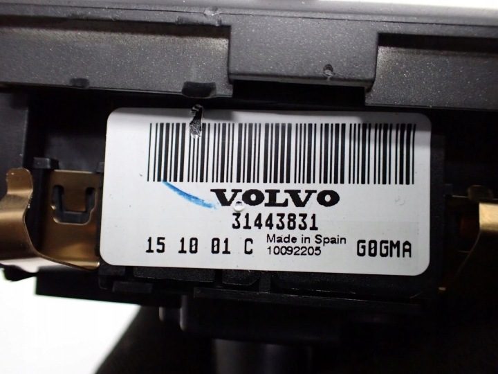 ПАНЕЛЬ ВЫКЛЮЧАТЕЛЬ СВЕТА ЕВРОПА 31443831 VOLVO V40 II 15 г., фото 3