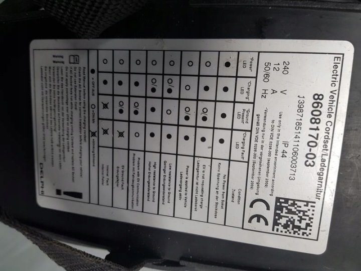 Зарядное устройство EV BMW I3 8608170, фото 4