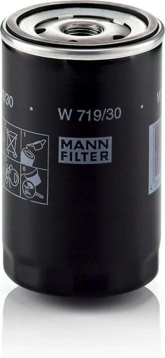 Mann-Filter W 719/30 фильтр масляный, фото 2